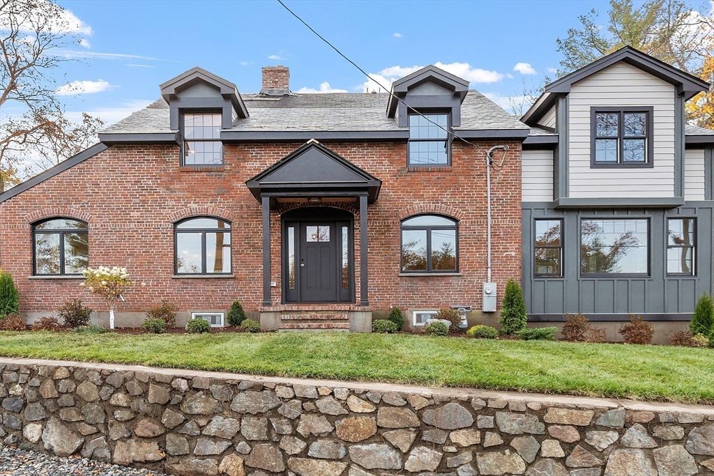Exterior, Facade, Brick Facade, Tudor Revival