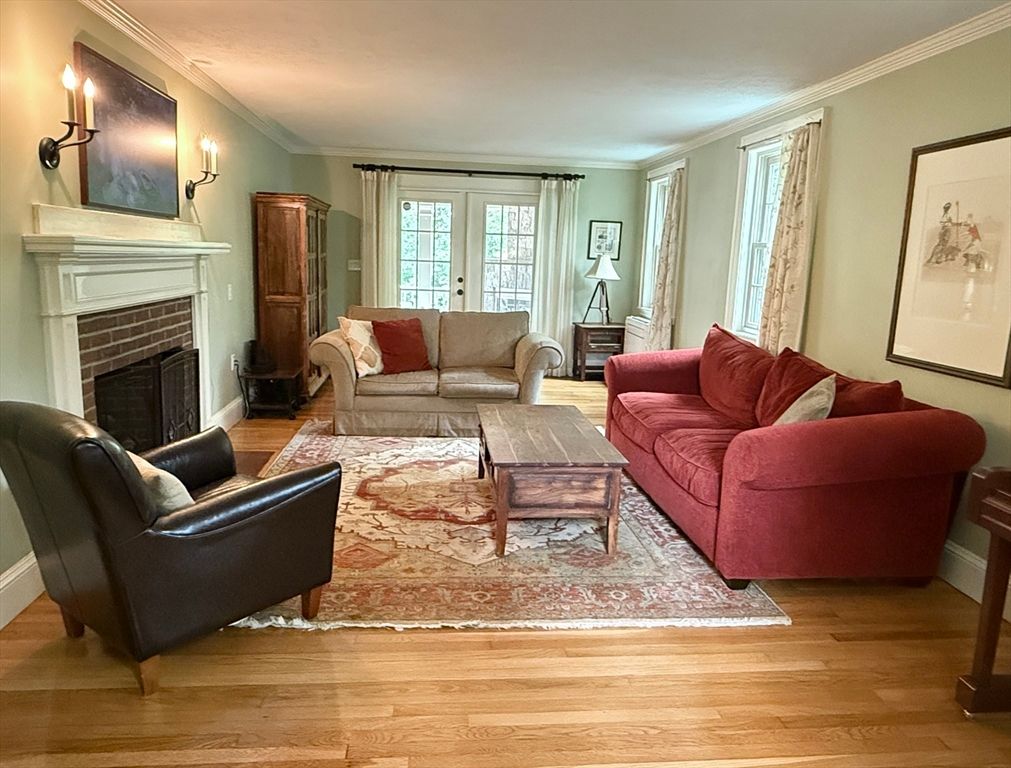 Fireplace, Interior, Living room, Wood Texture Flooring