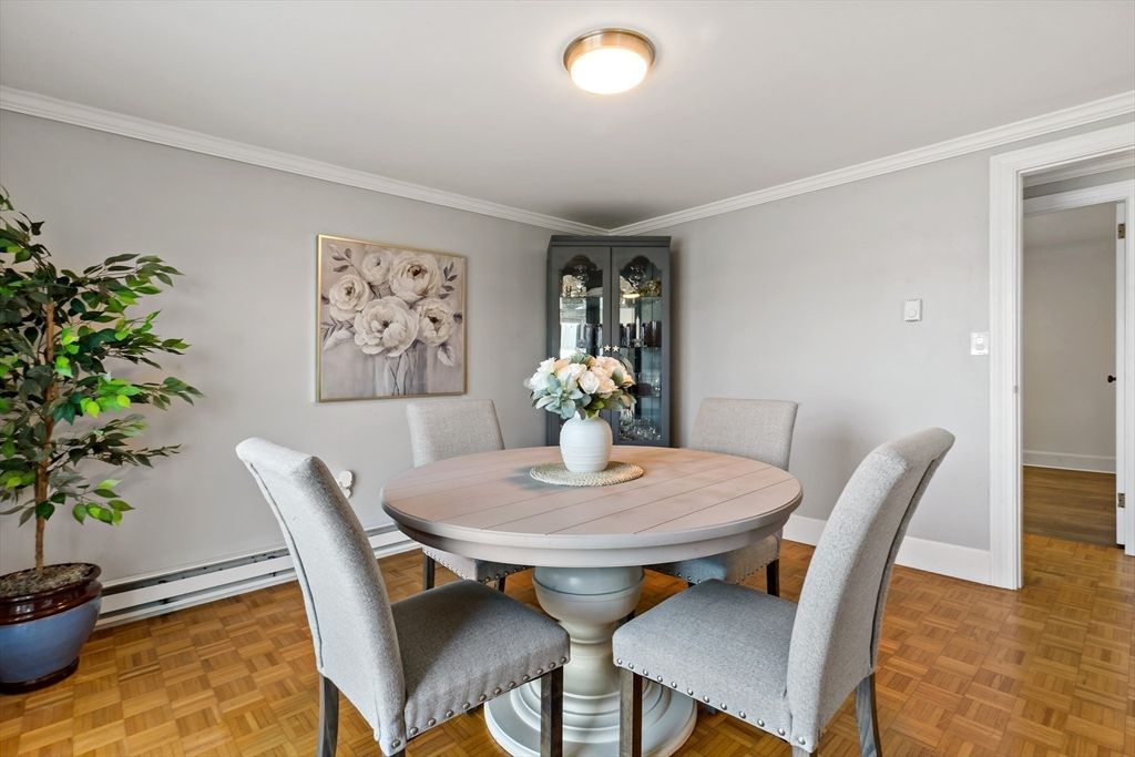Dining room, Interior, Wood Texture Flooring