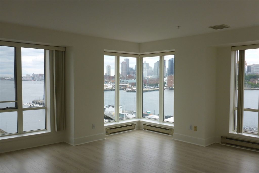 Empty room, Interior, Water, Wood Texture Flooring