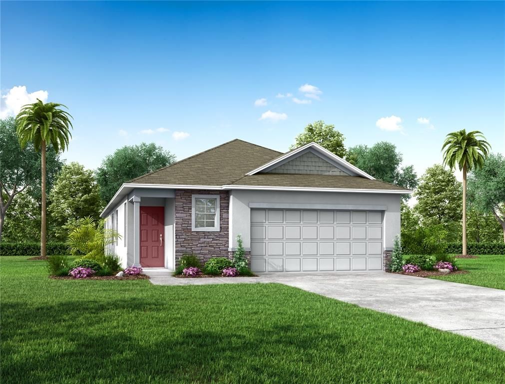 Attached, Backyard, Exterior, Facade, Brick Facade, Ranch