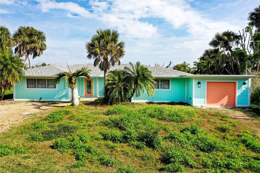 Attached, Backyard, Exterior, Facade, Ranch