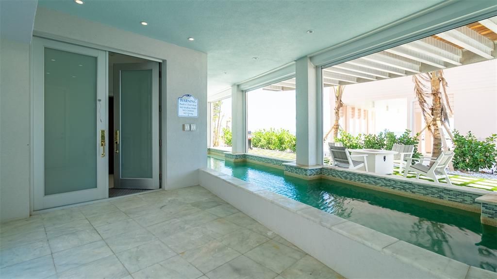 Interior, Pool, Recessed Lighting