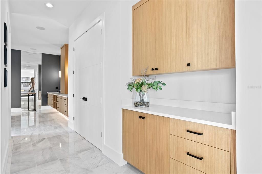 Interior, Marble, Recessed Lighting