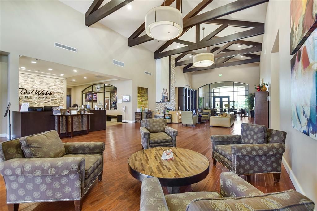 Interior, Living room, Recessed Lighting, Wooden Beams, Wood Texture Flooring