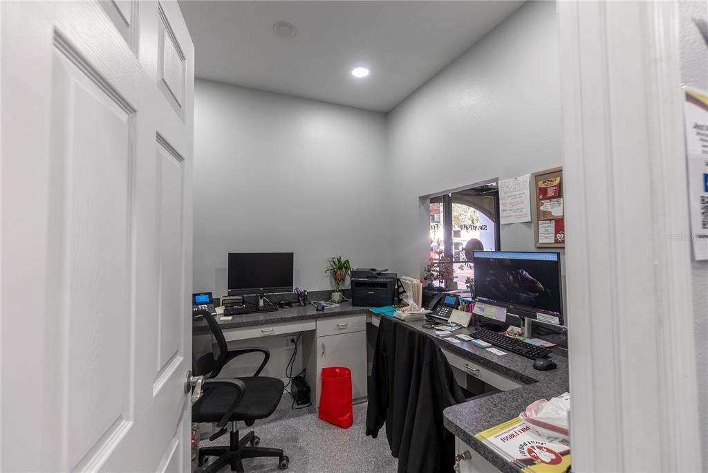 Home Office, Interior, Recessed Lighting