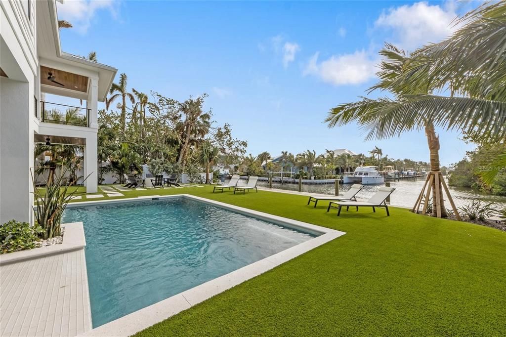 Backyard, Exterior, Pool, Water