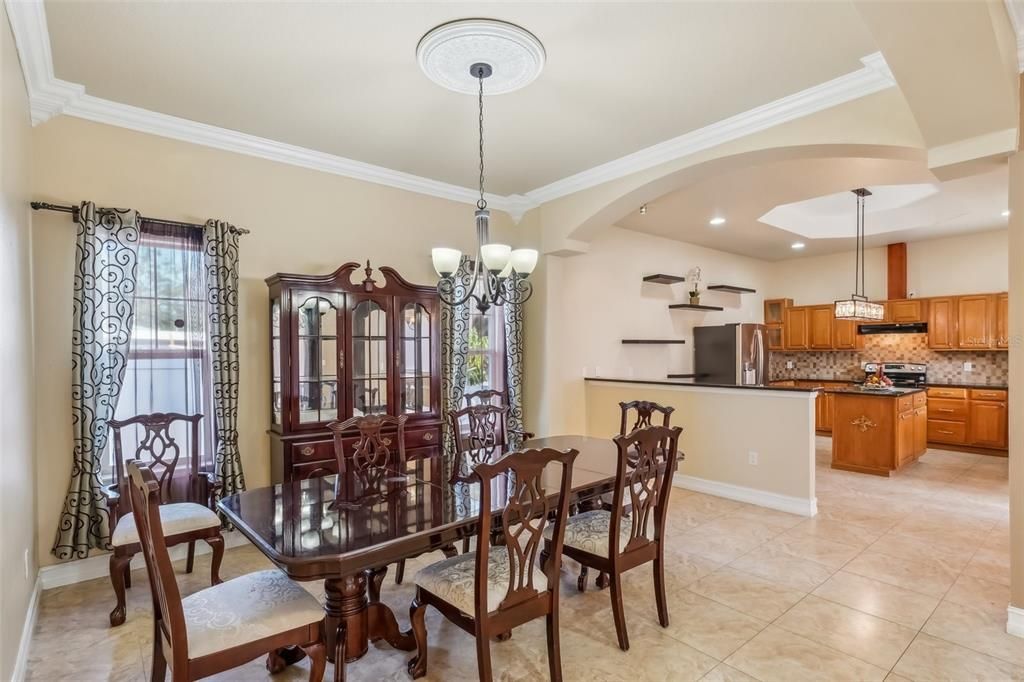Chandelier, Dining room, Interior, Kitchen, Pendant Lights, Recessed Lighting