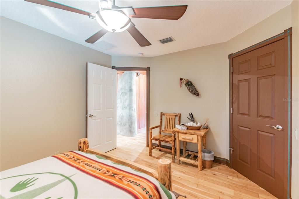 Bedroom, Home Office, Interior, Wood Texture Flooring