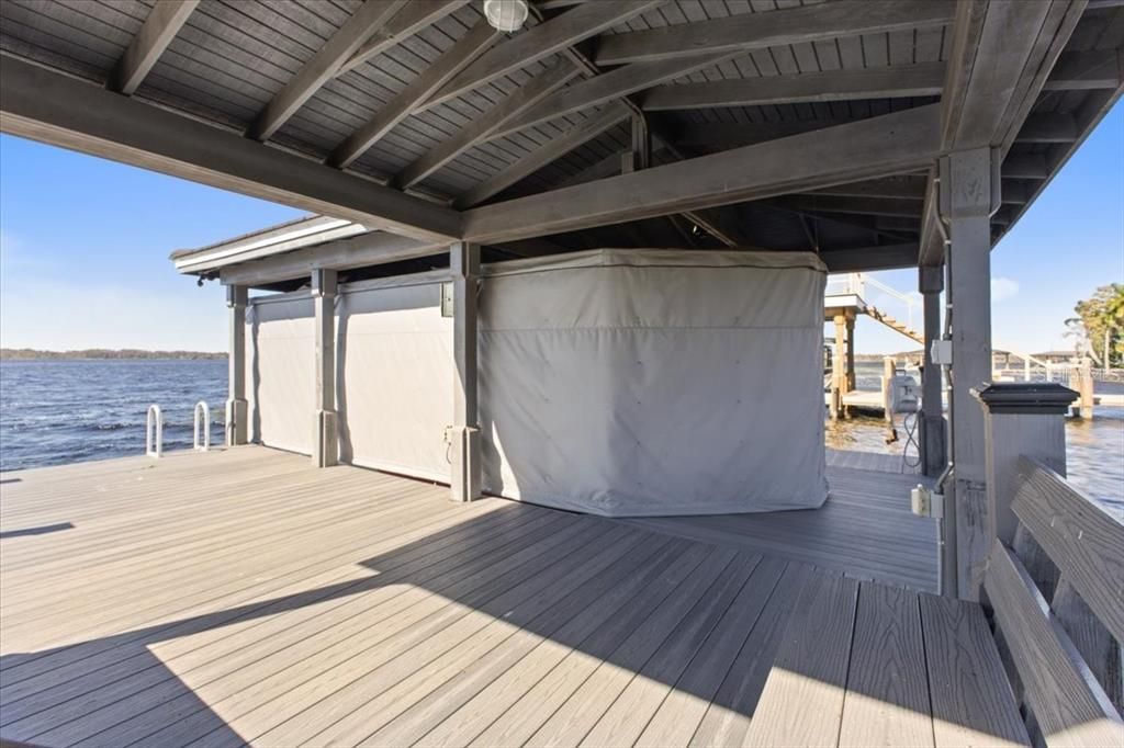 Exterior, Water, Wood Texture Flooring