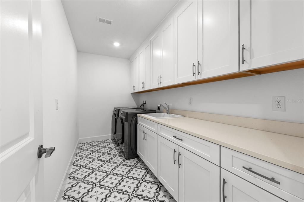 Interior, Recessed Lighting, Washer