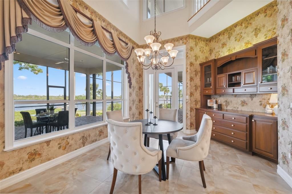 Chandelier, Dining room, Interior, Water