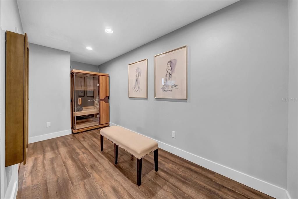 Interior, Recessed Lighting, Sauna Room