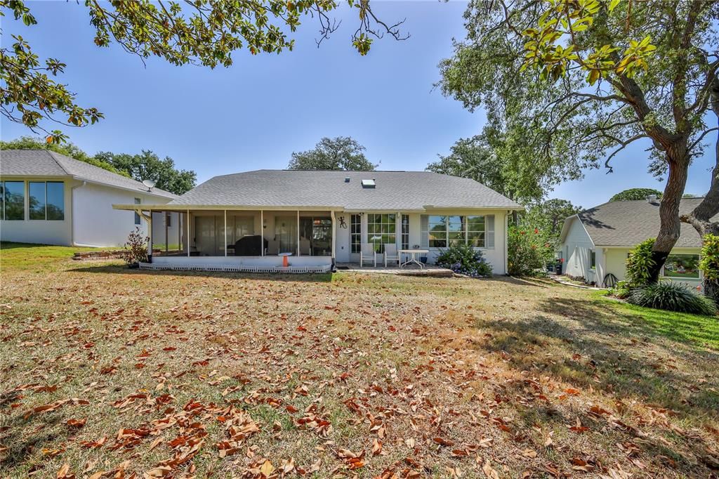 Backyard, Exterior