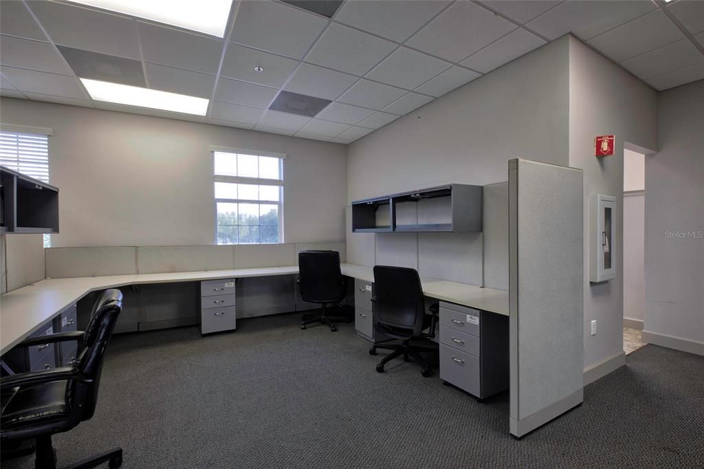 Home Office, Interior, Recessed Lighting