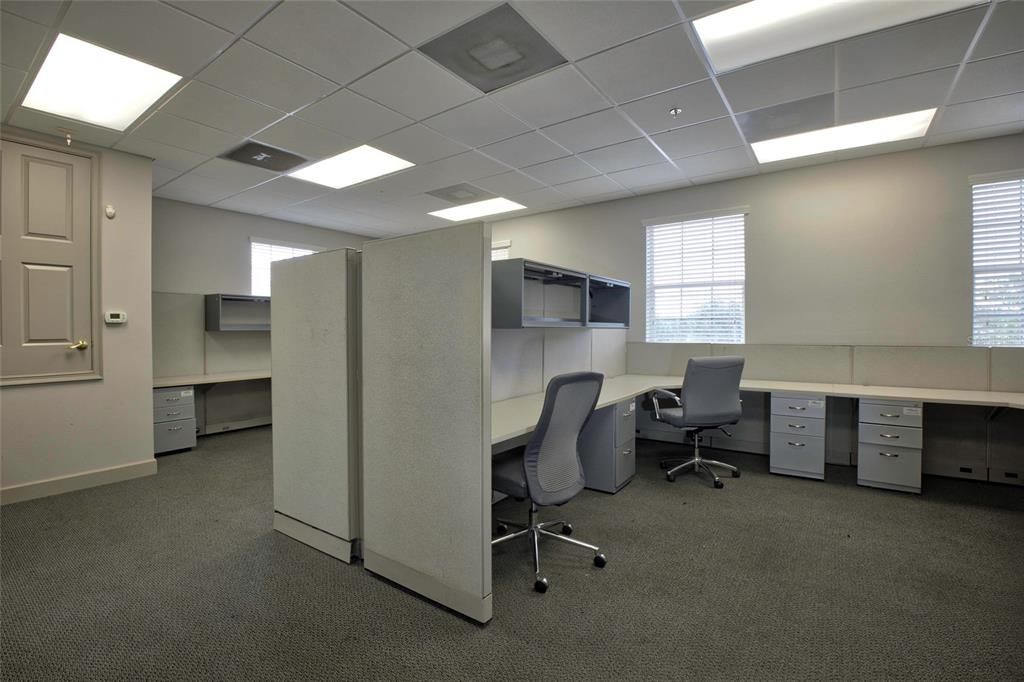 Home Office, Interior, Recessed Lighting