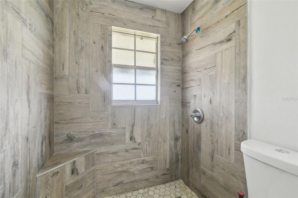 Bathroom, Interior, Wooden Walls