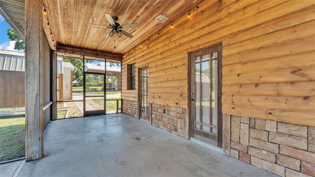 Interior, Sun Room, Wooden Ceilings, Wooden Walls