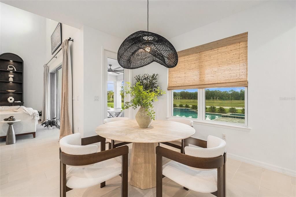 Dining room, Interior, Pendant Lights