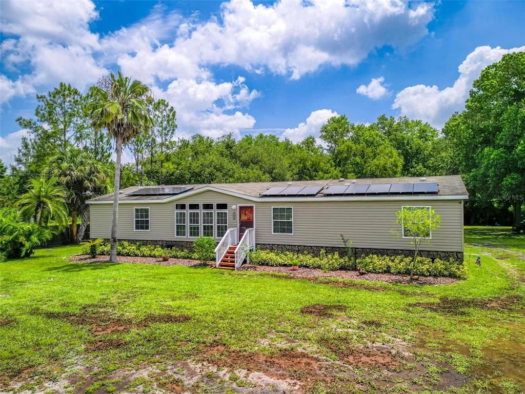 Backyard, Exterior, Solar Panels