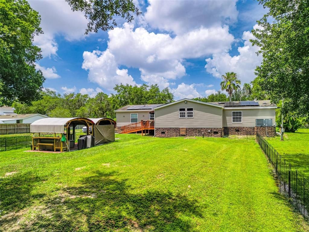 Backyard, Exterior, Solar Panels