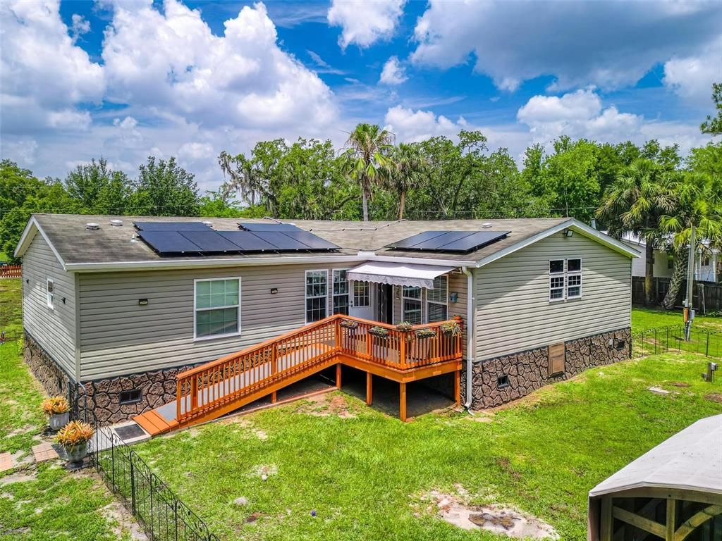 Backyard, Exterior, Solar Panels