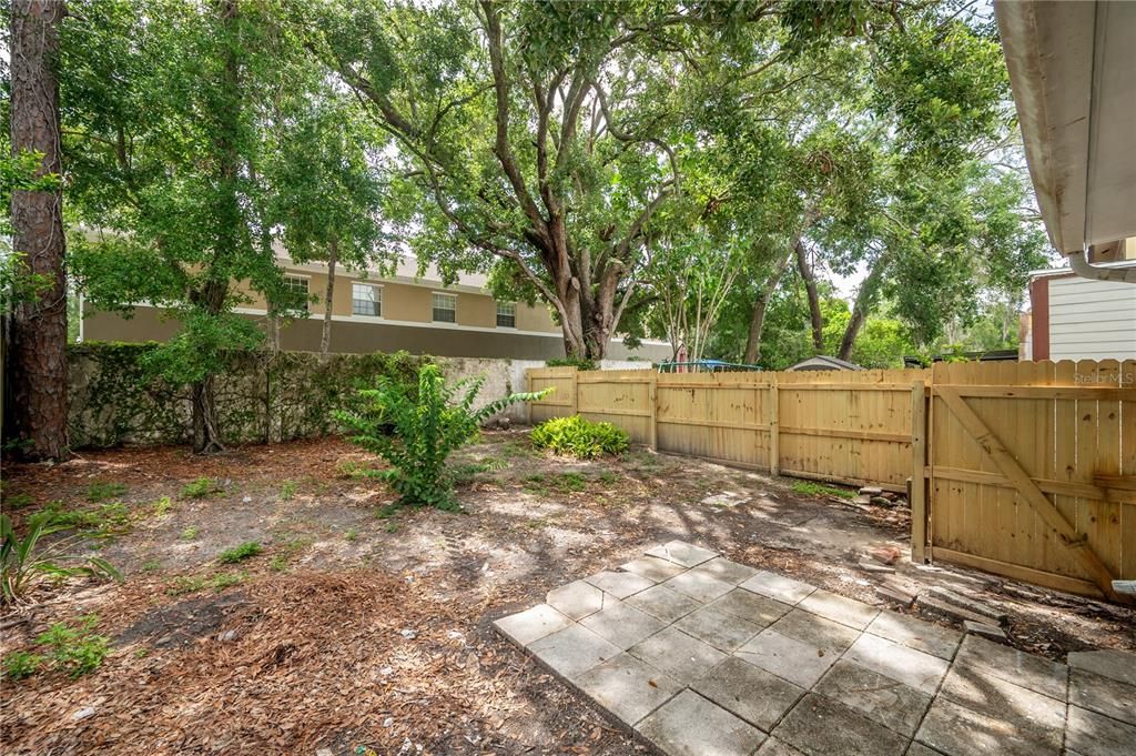 Backyard, Exterior
