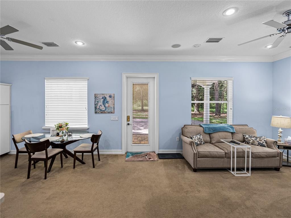 Dining room, Interior, Living room, Recessed Lighting