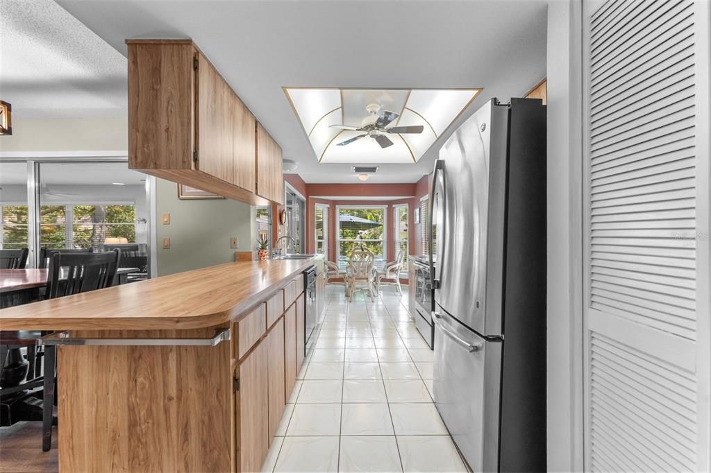 Dining room, Interior, Kitchen