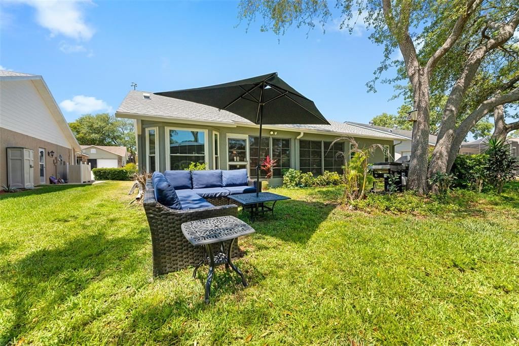 Backyard, Exterior