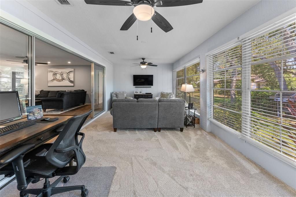 Home Office, Interior, Living room, Recessed Lighting