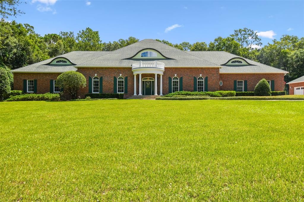 Exterior, Facade, Brick Facade, French Provincial