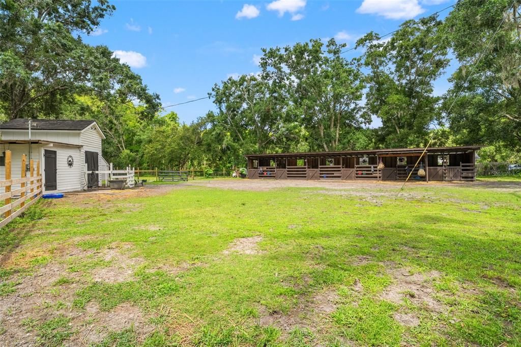 Backyard, Exterior