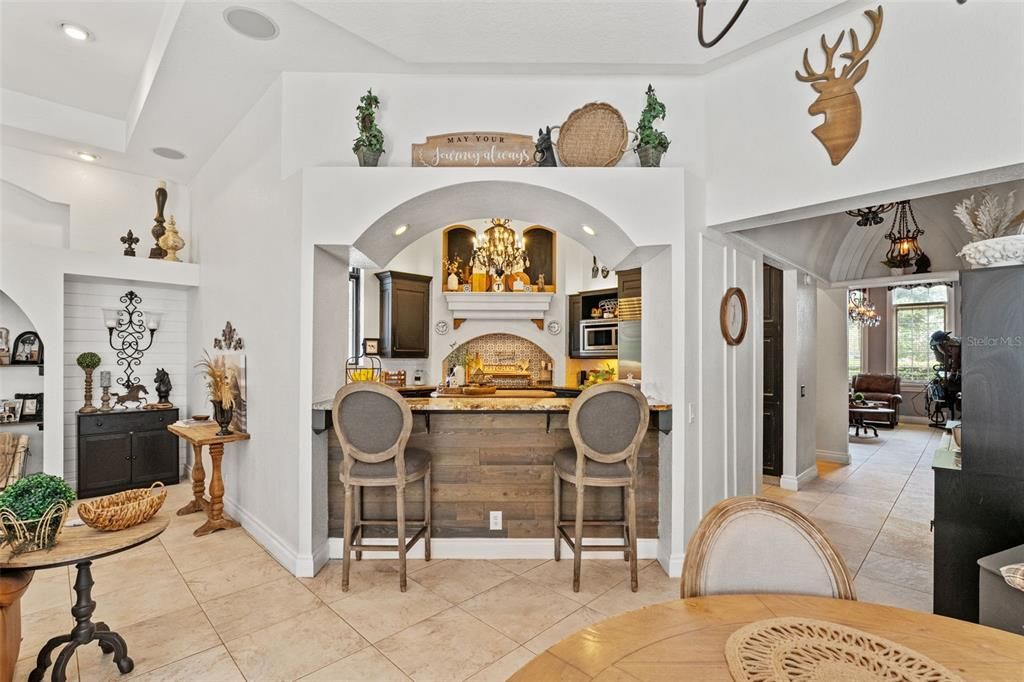 Fireplace, Interior, Recessed Lighting