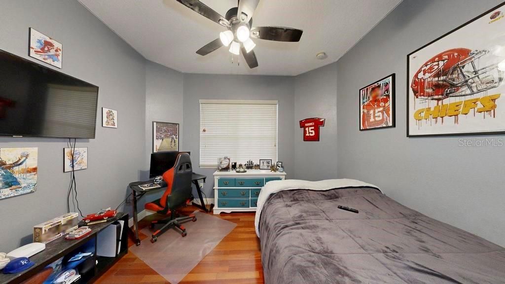 Bedroom, Home Office, Interior, Wood Texture Flooring