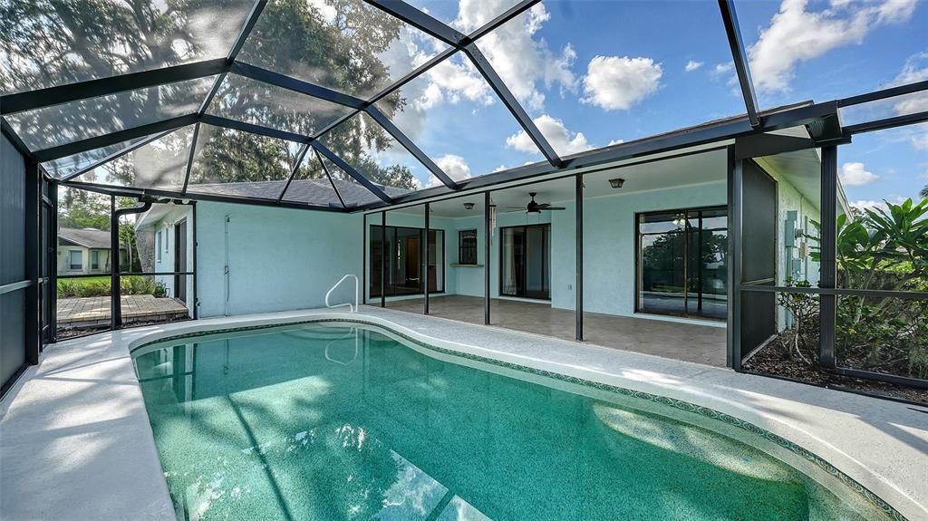 Glass Ceilings, Interior, Pool, Sun Room