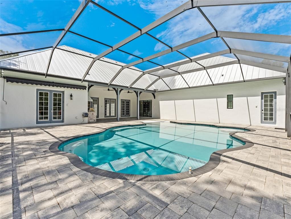 Glass Ceilings, Interior, Pool, Sun Room