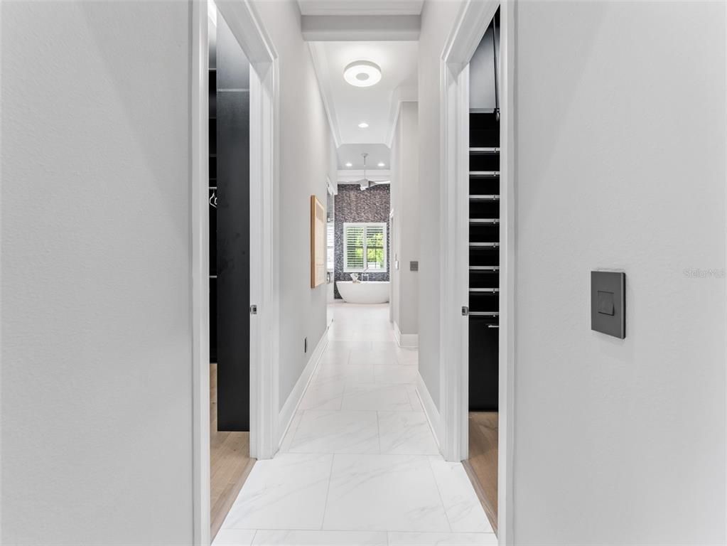 Interior, Marble, Recessed Lighting