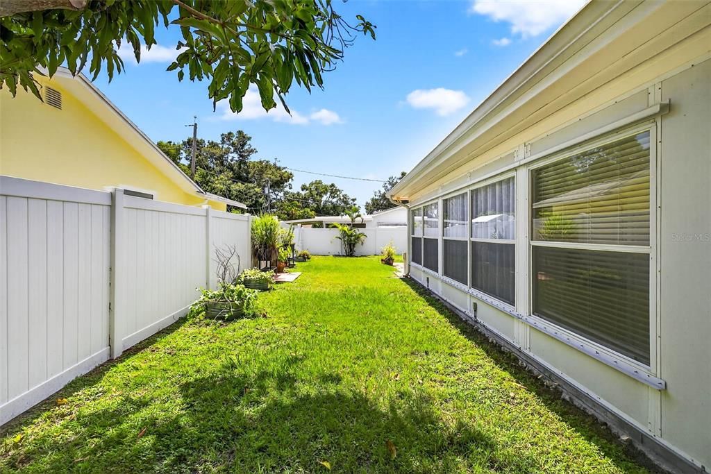 Backyard, Exterior