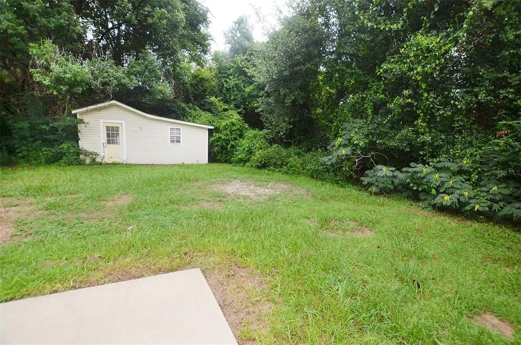 Backyard, Exterior