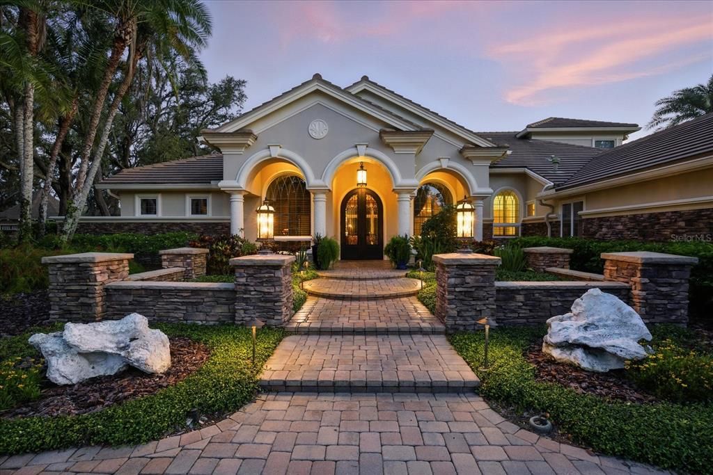 Exterior, Facade, Mediterranean