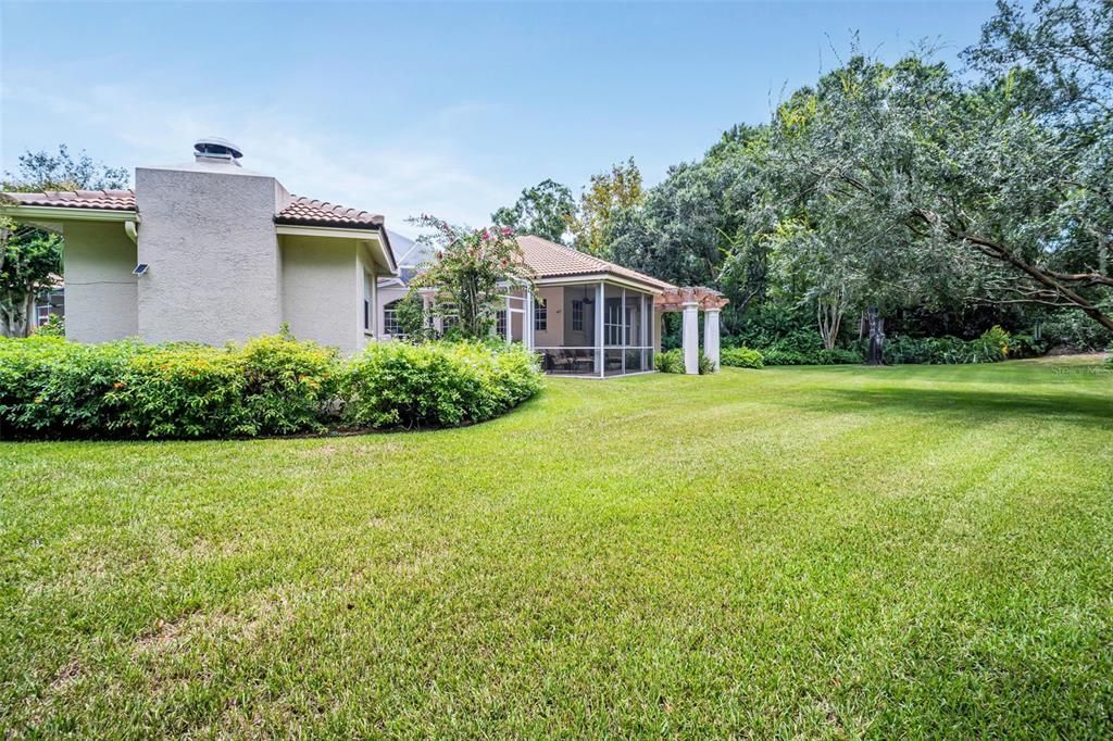 Backyard, Exterior