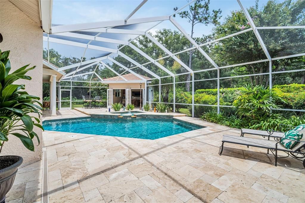 Glass Ceilings, Interior, Pool, Sun Room