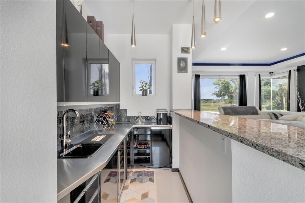 Interior, Kitchen, Pendant Lights, Recessed Lighting
