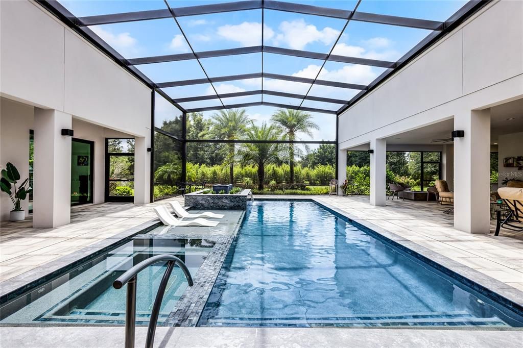 Glass Ceilings, Interior, Pool, Sun Room