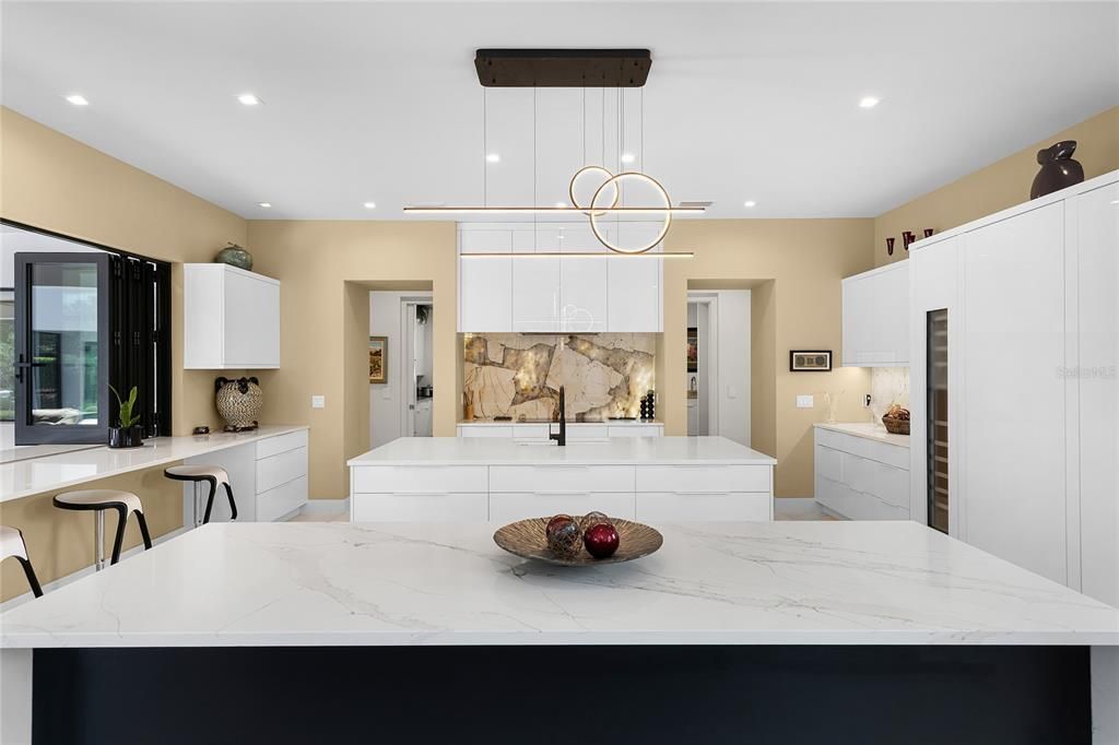 Interior, Kitchen, Pendant Lights, Recessed Lighting