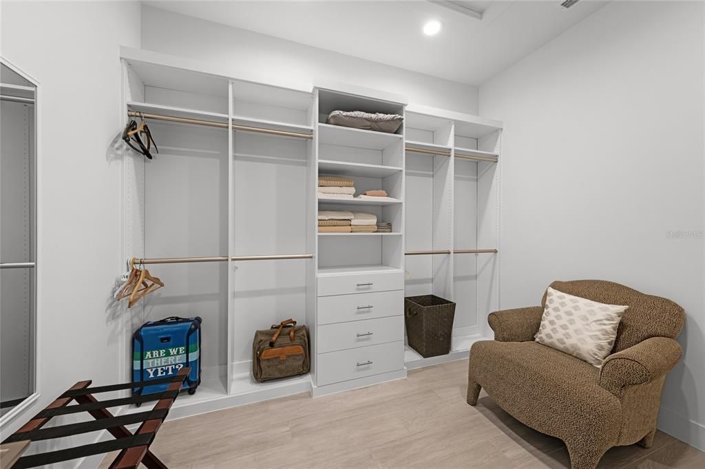 Interior, Recessed Lighting, Walk-in Closets, Wood Texture Flooring