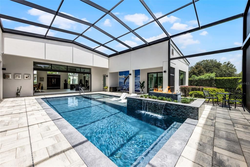 Glass Ceilings, Interior, Pool, Sun Room