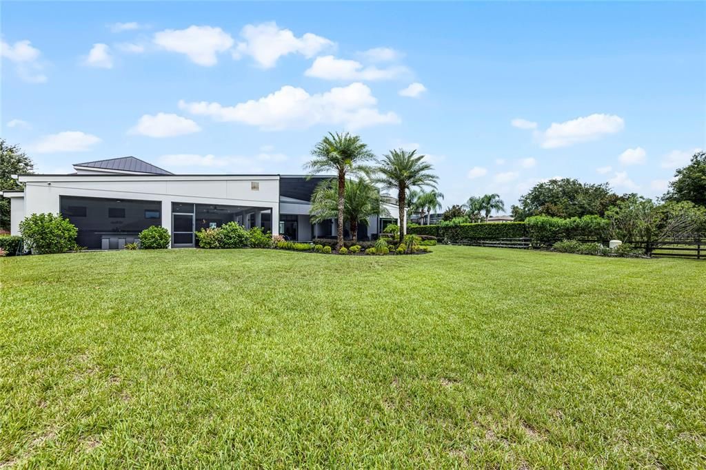 Backyard, Exterior