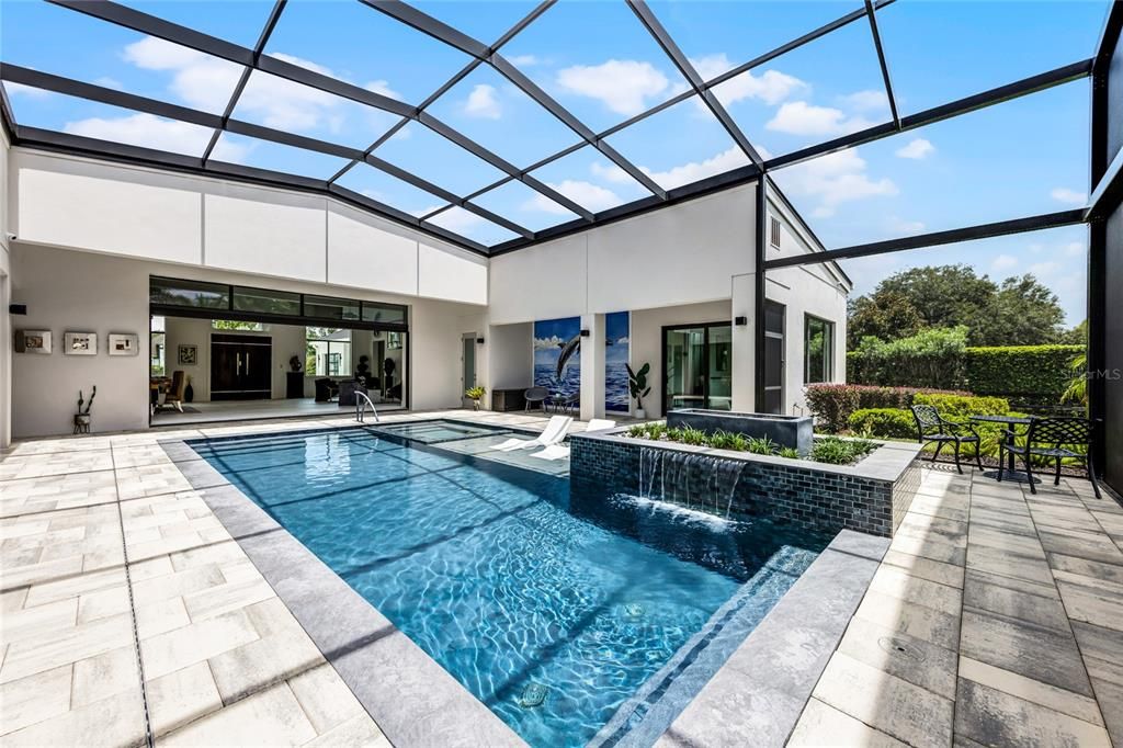 Glass Ceilings, Interior, Pool, Sun Room